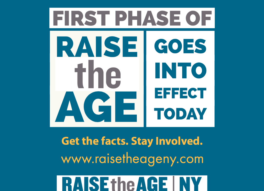 Raise The Age Goes Into Effect